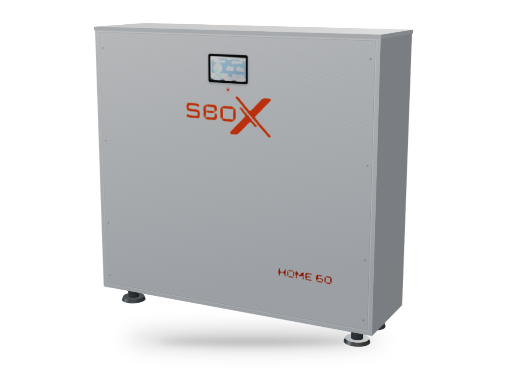 Bateria solar SBOX HOME 60 amb pantalla tàctil integrada